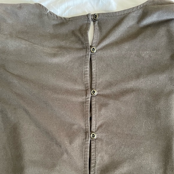 Maurice’s - Olive Green Eyelet Detail Shirt - Picture 5 of 7